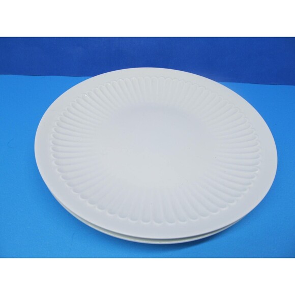 Jean Lewis Coquet Limoges France Vintage Set Of 2 White 8" Salad Plates VGC - Picture 8 of 9